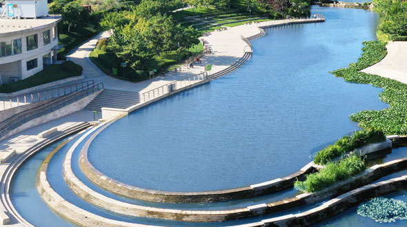 金水河生态系统构建工程
